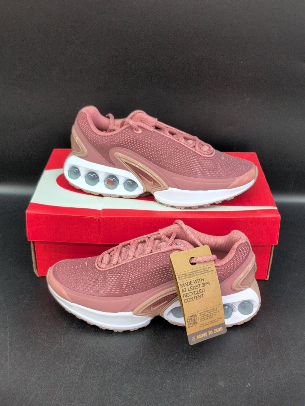 Nike Air Max Dn Sneakers Women's Athletic Shoes US 7.5 Red Canyon Rust FJ3145600